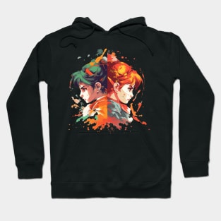 Cute Anime Girls Hoodie